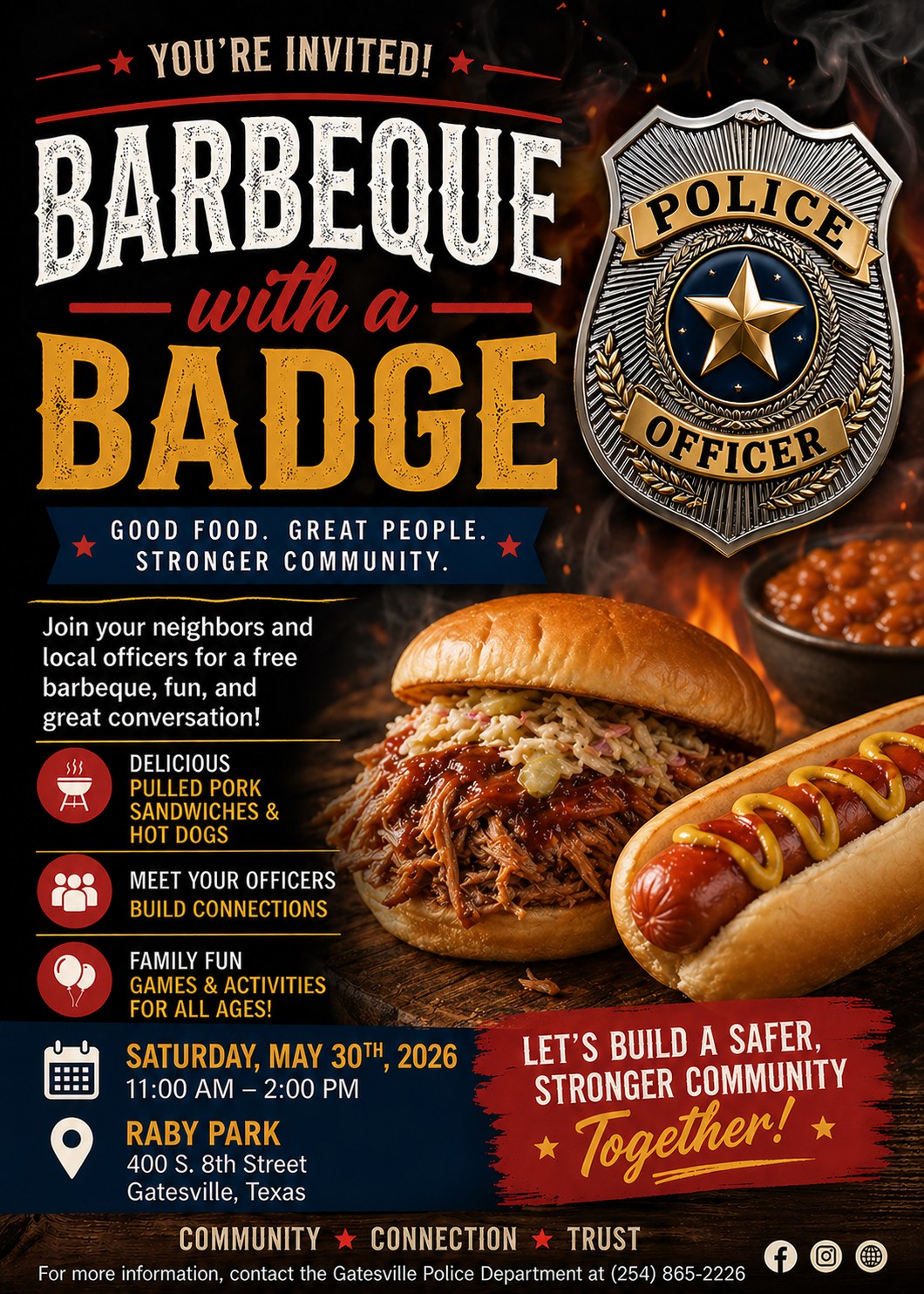 BBQ with a Badge
