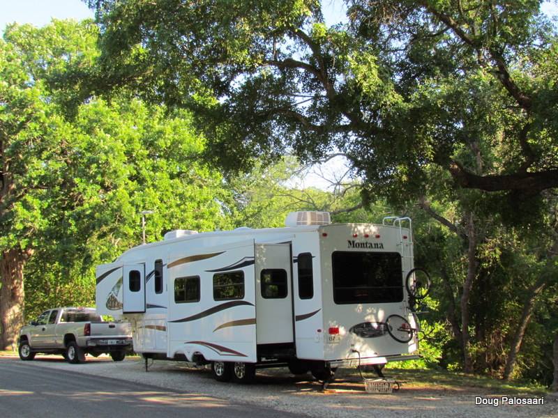 RV Camping at Faunt Le Roy Park (CLOSED) Gatesville Texas