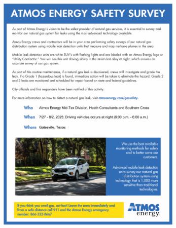 Atmos Energy Survey