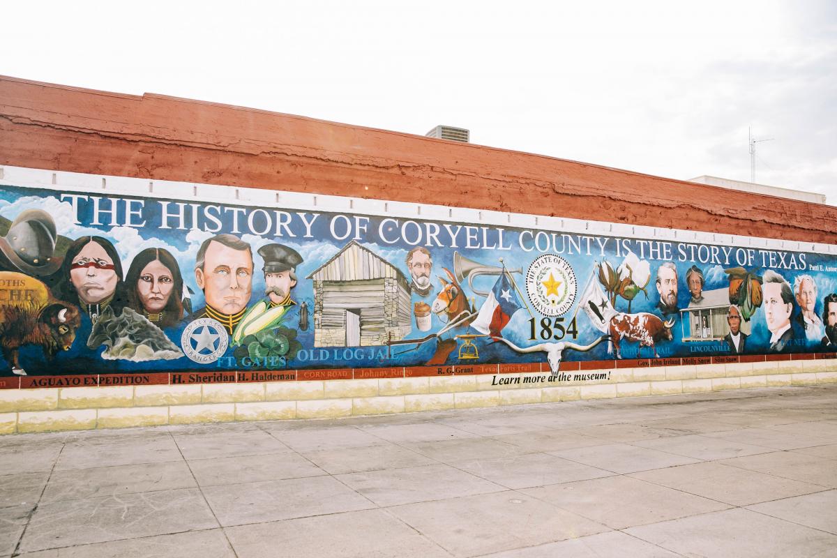 Visit Gatesville  Mural
